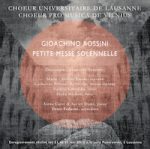 Choeur Unil la petite messe solennelle de Rossini